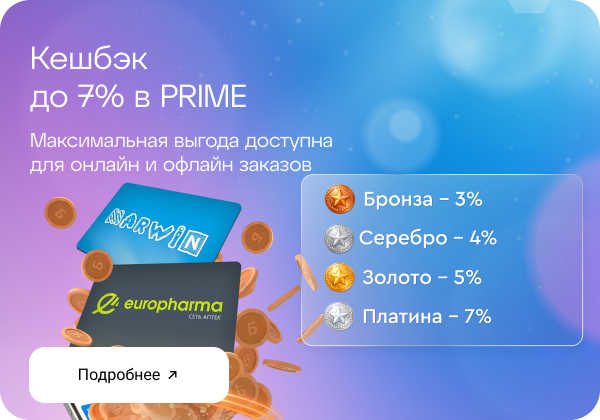 Программа лояльности PRIME: уровни привилегий и кешбэк