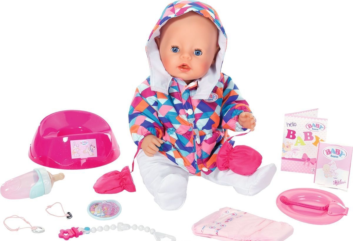 Кукла baby born. Интерактивная кукла Zapf Creation Baby born зимняя пора, 43 см, 825-273. Кукла Zapf Creation Baby born 