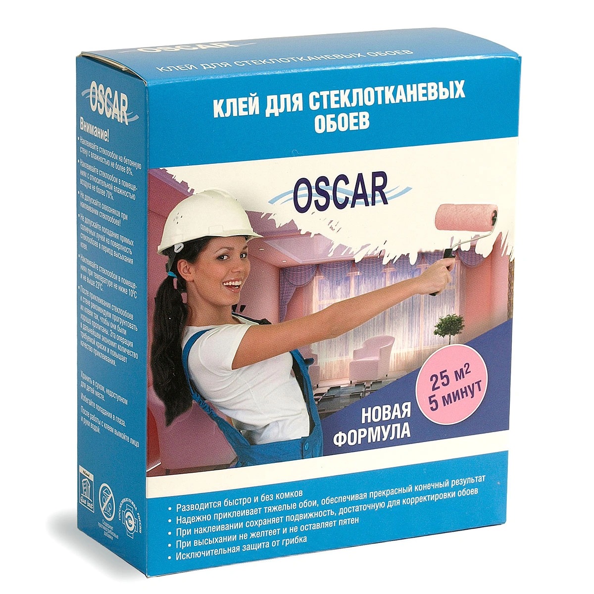 Клей Для Стеклообоев Oscar Купить