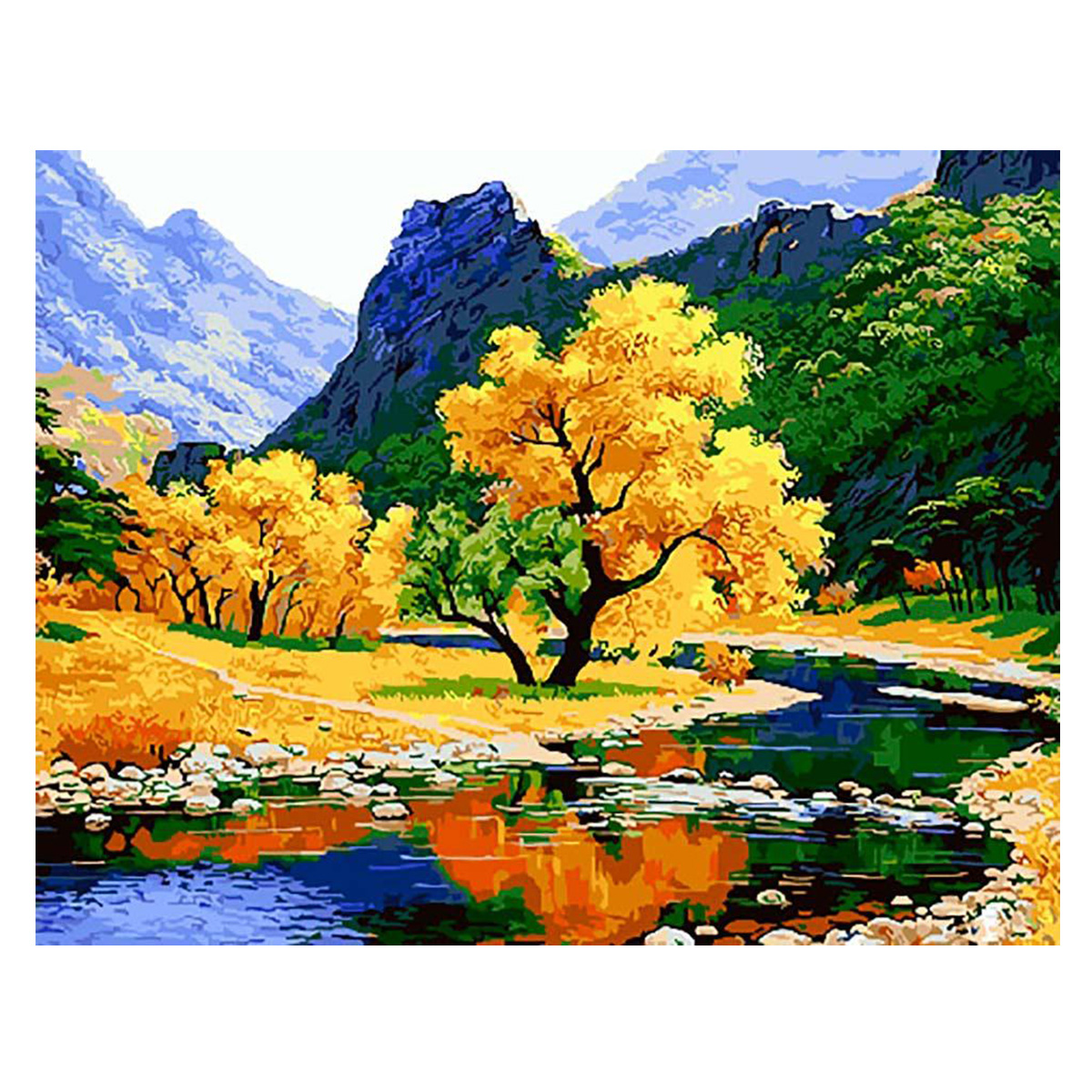Осенний горный пейзаж
