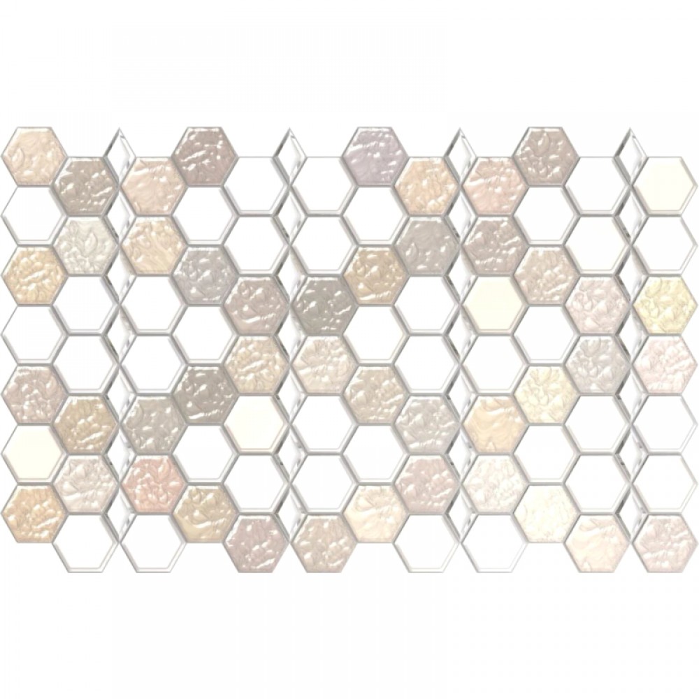 граненый шестигранник орхидеи 973*492*0,2 мм панель пвх. пвх плитка для пола соты. соты пвх. панель пвх гравитация 973х492 мм. панель пвх 973х492х0,2 грейс.