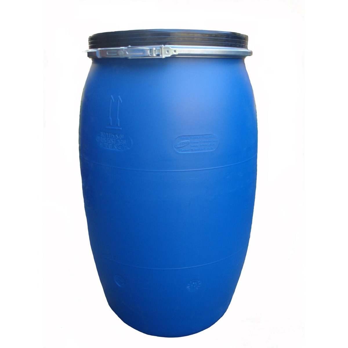 пластиковые бочки 65 с крышкой. пластиковые бочки 65 с крышкой. полиуретановым уплотнителем на бочку 65л. бочка 65л. родемос.