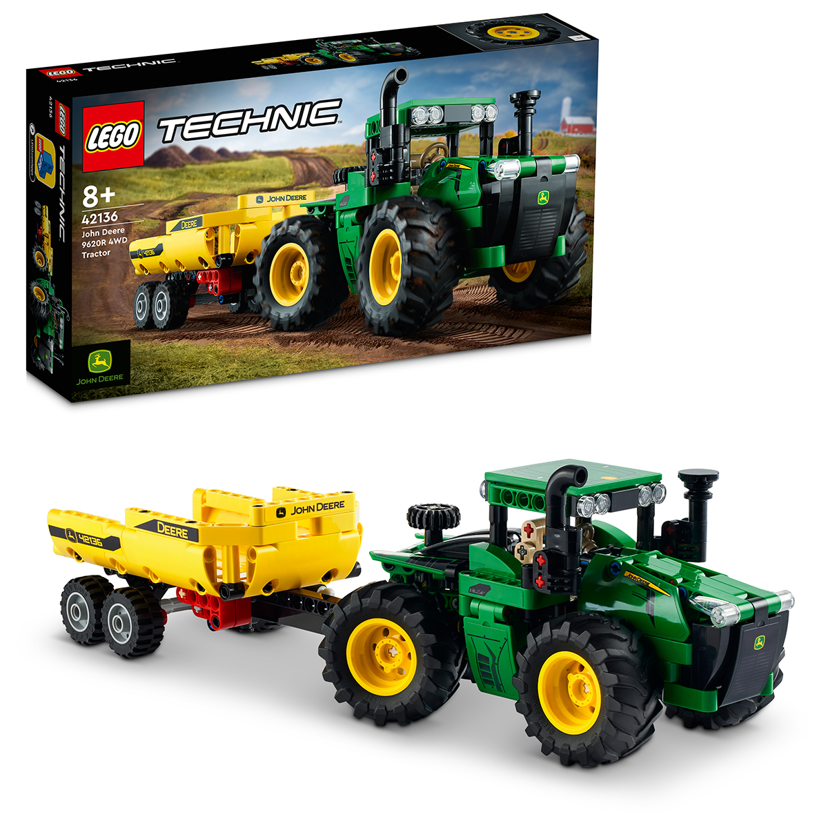 LEGO: Technic-Farm-2022 Technic 42136: купить конструктор из серии LEGO  Technic по доступной цене в городе Алматы, Казахстане| Интернет-магазин  Marwin 1276930