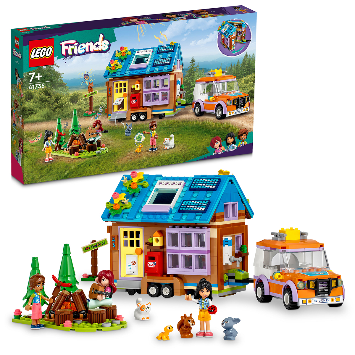 LEGO: Передвижной крошечный домик Friends 41735