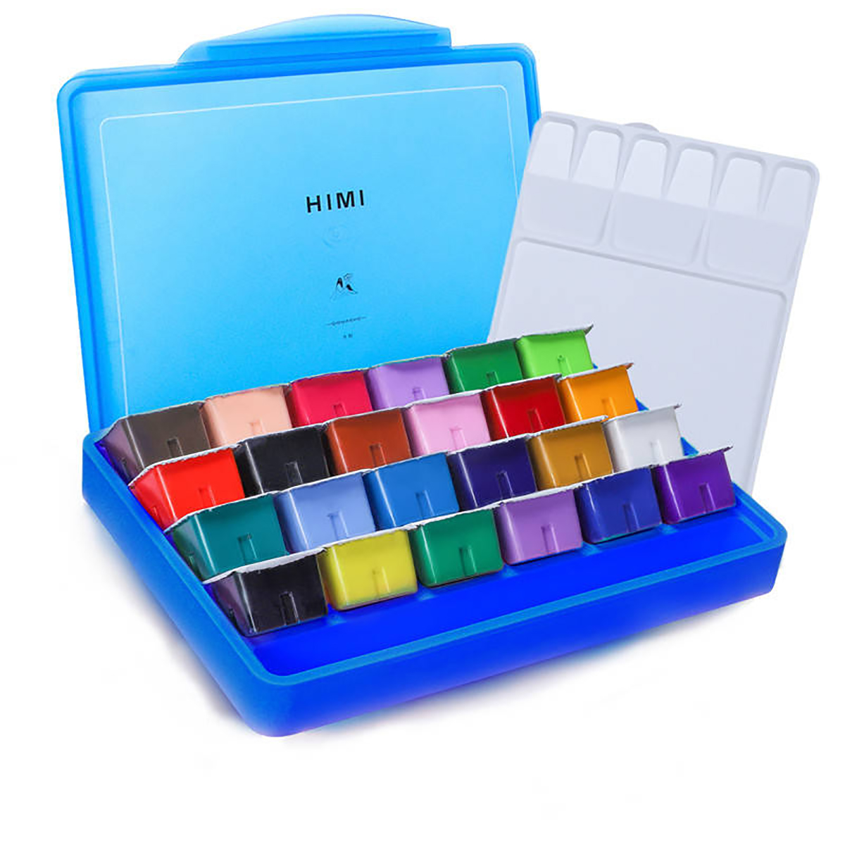 Himi miya гуашь 18 цветов. Гуашь himi 24 colors. Himi gouache paint set. Краски himi. Краски himi гуашевые.
