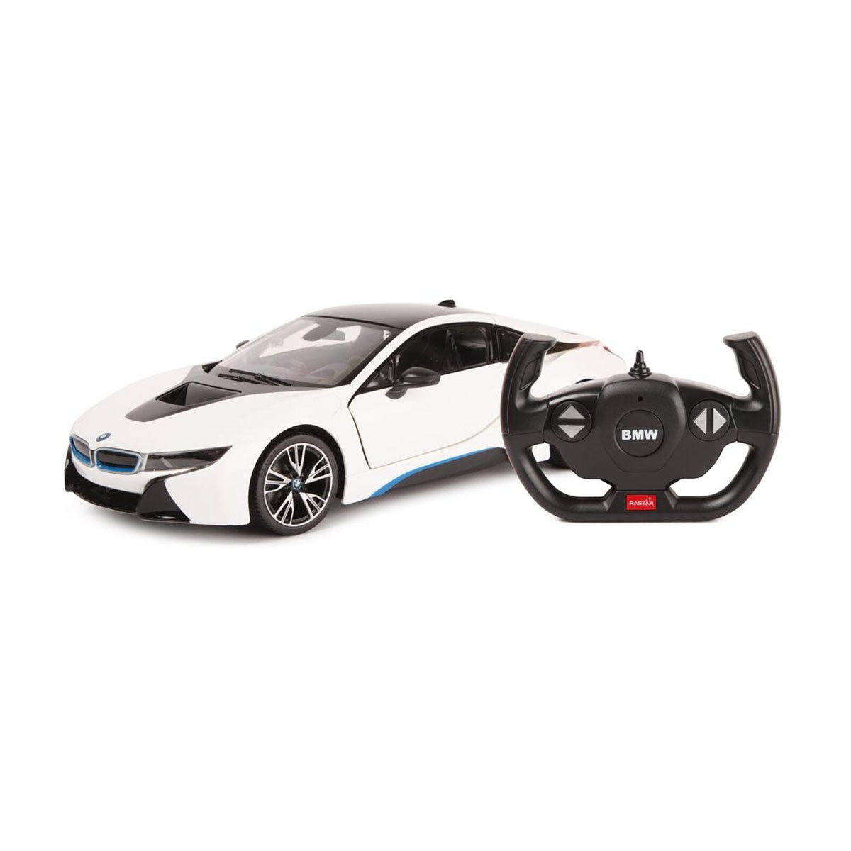 Rastar: 1:14 BMW i8 белый.: купить машинку на п/у по низкой