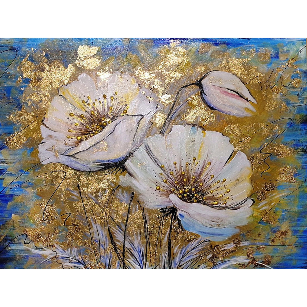 флюид арт с поталью. картины по номерам с поталью флюид. картины по номерам с поталью флюид. картины по номерам с поталью флюид. маки мастихином с поталью.