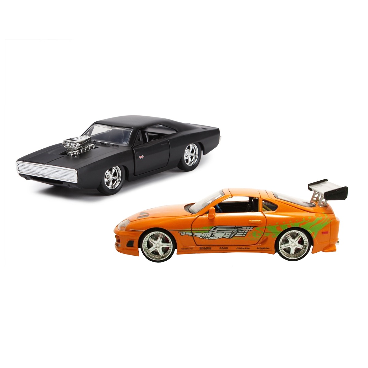 Jada Toys: 1:32 Fast & Furious 1970 Dodge Charger & 1995 Toyota
