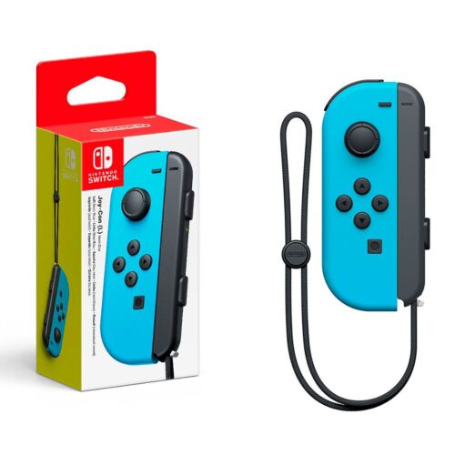 Nintendo Switch Joy-Con Controller Neon Blue Left