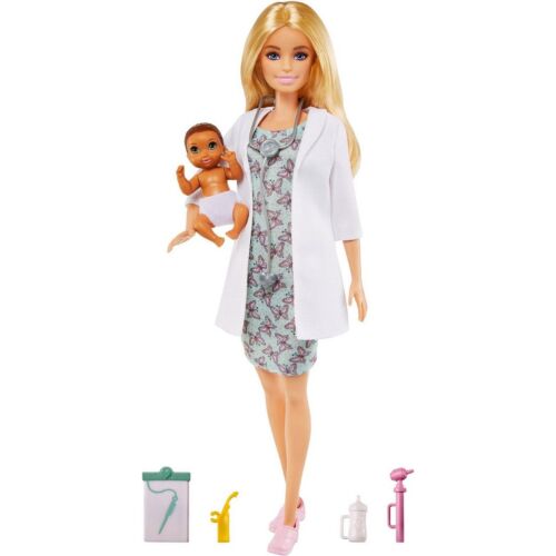 Barbie: Кукла Barbie Педиатр с малышом-пациентом