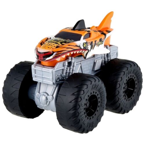 Hot Wheels: Monster Trucks. 1:43 машина со светом и звуком - Tiger Shark