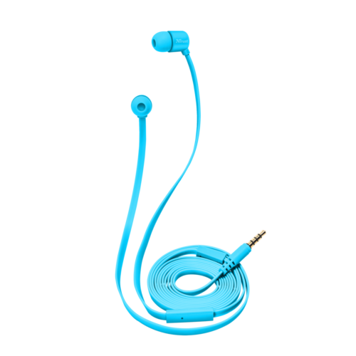 Наушники Trust DUGA IN-EAR - синий неон