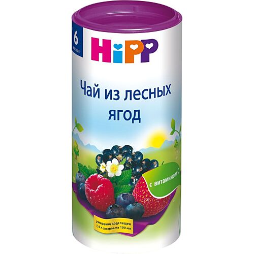HIPP: Чай 200г Лесные ягоды