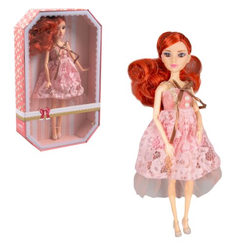 Sariel: Кукла 29 см - Сказочный Наряд, рыжая в розовом