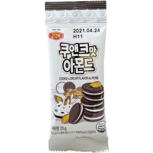 Миндаль Murgerbon со вкусом печенья и крема 25гр (Корея)