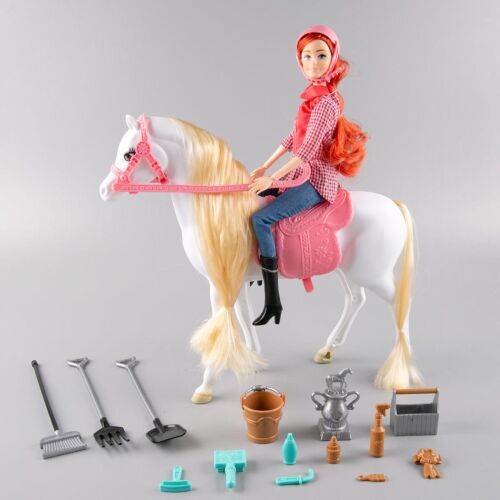 Sariel: Кукла верхом на белой лошади