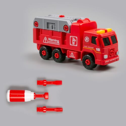DIY: Пожарная машина с аксессуарами (802-3)