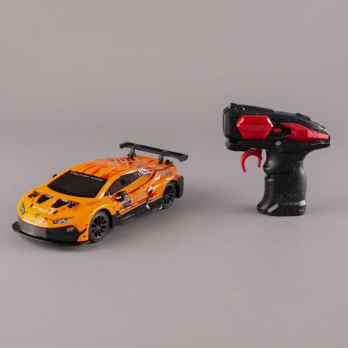 Машинка на радиоуправлении Lamborghini Huracan GT3 оранжевый 1:24