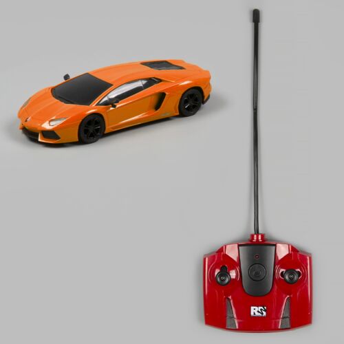Радиоуправляемая машинка Lamborghini Aventador на пульте управления, оранжевый, 1:24