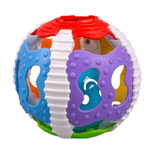 Baby Toy: Игрушка шар цветной с широкими гранями