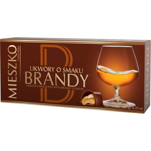 Mieszko Набор шоколадных конфет с алкоголем Brandy 180г