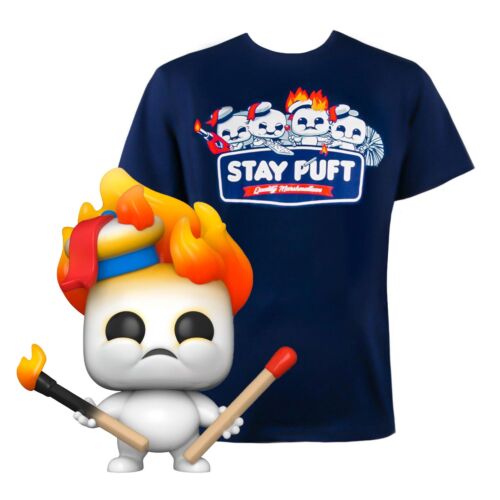 Набор Funko футболка с фигуркой GB 2020- Mini Puft on Fire М