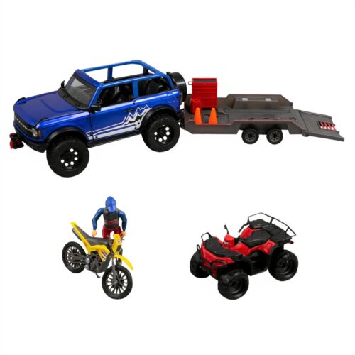 New Bright: Wheels. Внедорожник  Ford Bronco + гонщик
