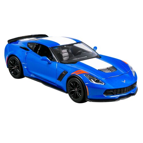 Maisto: 1:24 Corvette Grand Sport 2017 (met. blue)