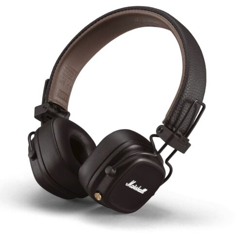 Наушники Marshall Major IV, BT brown