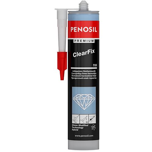 Клей герметик Penosil ClearFix, бесцветный, 290 мл