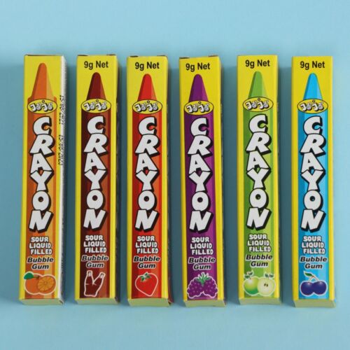 Жевательная резинка Crayons Sour Liquid Gum