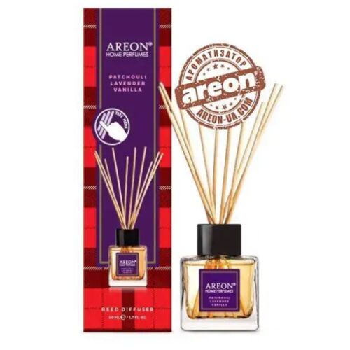Аромадиффузор Areon Home Perfume 50 мл Patchouli Lavender Vanilla