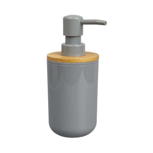 Дозатор для жидкого мыла Gray пластик бамбук PS0112FA-LD