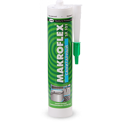 Герметик Makroflex SХ101 (280мл-290мл) санитарный бесцветный
