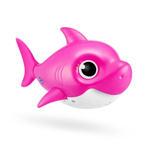 Robo Alive Junior: Игрушка - детёныш акулы, серия 1, розовый