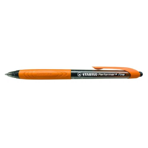 Ручка STABILO Performer+ Black/dark orange