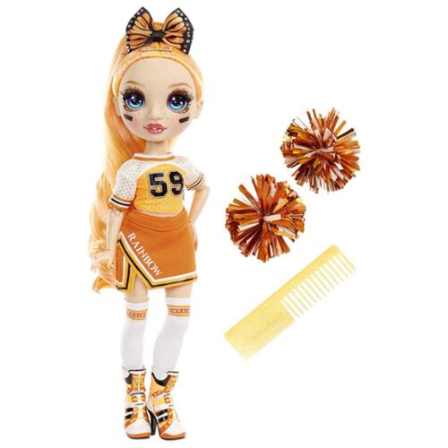 Poopsie: Игрушка Rainbow High Кукла Cheer Doll- Poppy Rowan (Orange)