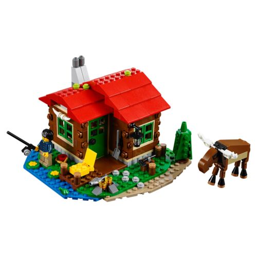 LEGO: Домик на берегу озера