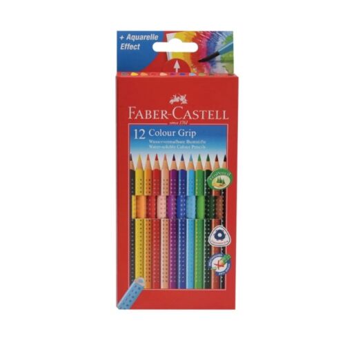 Карандаши цветные Faber-Castell "Grip", 12 цв.