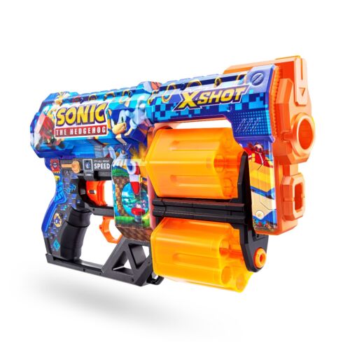 X-Shot: Skins. Бластер Dread Sonic - Mega Sonic с 12 стрелами
