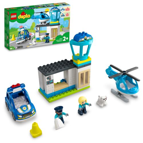 LEGO: Полицейский участок и вертолёт DUPLO 10959: купить конструктор из  серии LEGO Duplo по низкой цене в городе Алматы, Казахстане | Marwin