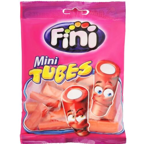 Мармелад жевательный FINI "Mini Tubes" Strawberry 90гр
