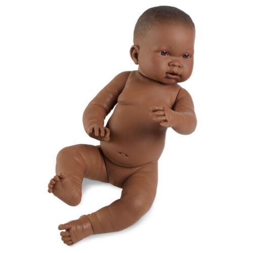LLORENS: Кукла Младенец девочка 45см, Афро