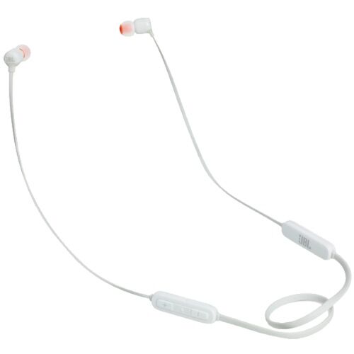 Наушники-вкладыши JBL T110 BT белый