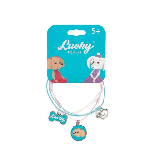 Lucky doggy: Верёвочный браслет с Пуделем