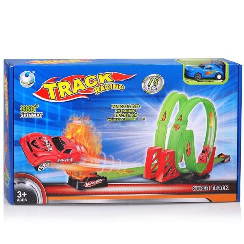 Global Toys: "Трек" + 1 машинка, 18 пр.