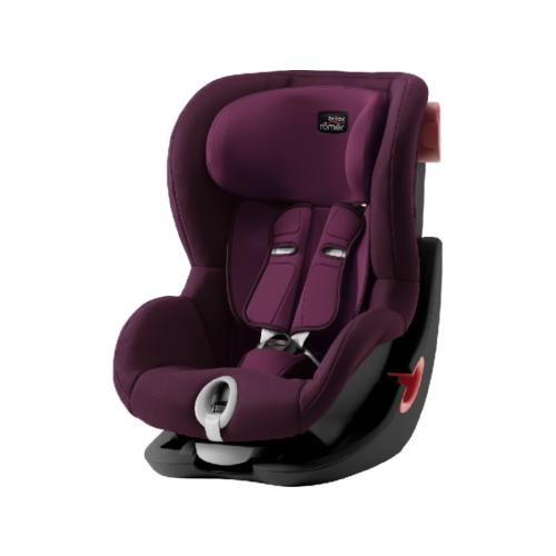 Britax Roemer: Автокресло King II Black Series Burgundy Red Trendline (9-18кг) 12м+
