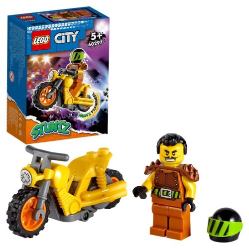 LEGO: Разрушительный трюковый мотоцикл CITY 60297