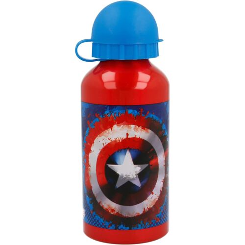 Капитан Америка: Значок Бутылка алюминиевая 400 мл.