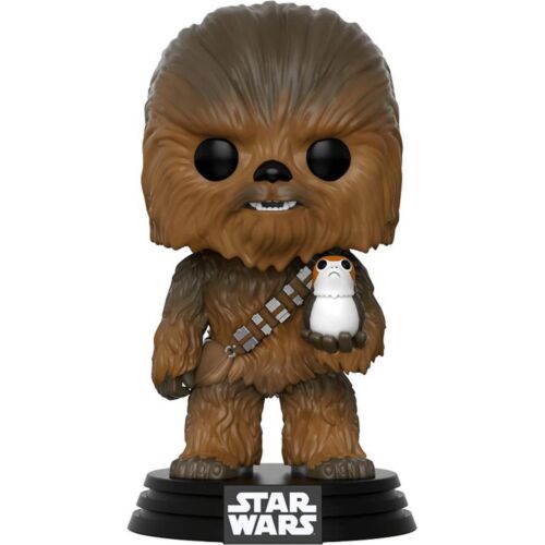 Фигурка Funko Star Wars: The Last Jedi Bobble: Chewbacca with Porg